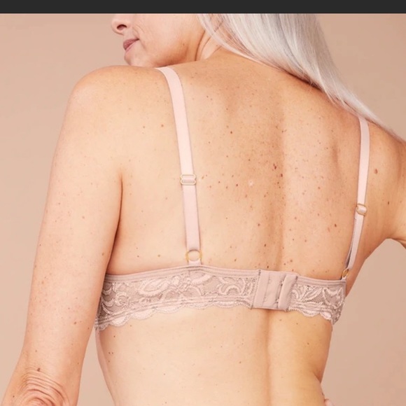 PEPPER Laid Back Lace Bra Blush Crush - several sizes -NEW WITH AND WITHOUT TAGS - Picture 4 of 15